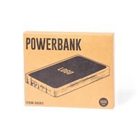 POWERBANK IN BAMBOO CON INCISIONE LUMINOSA